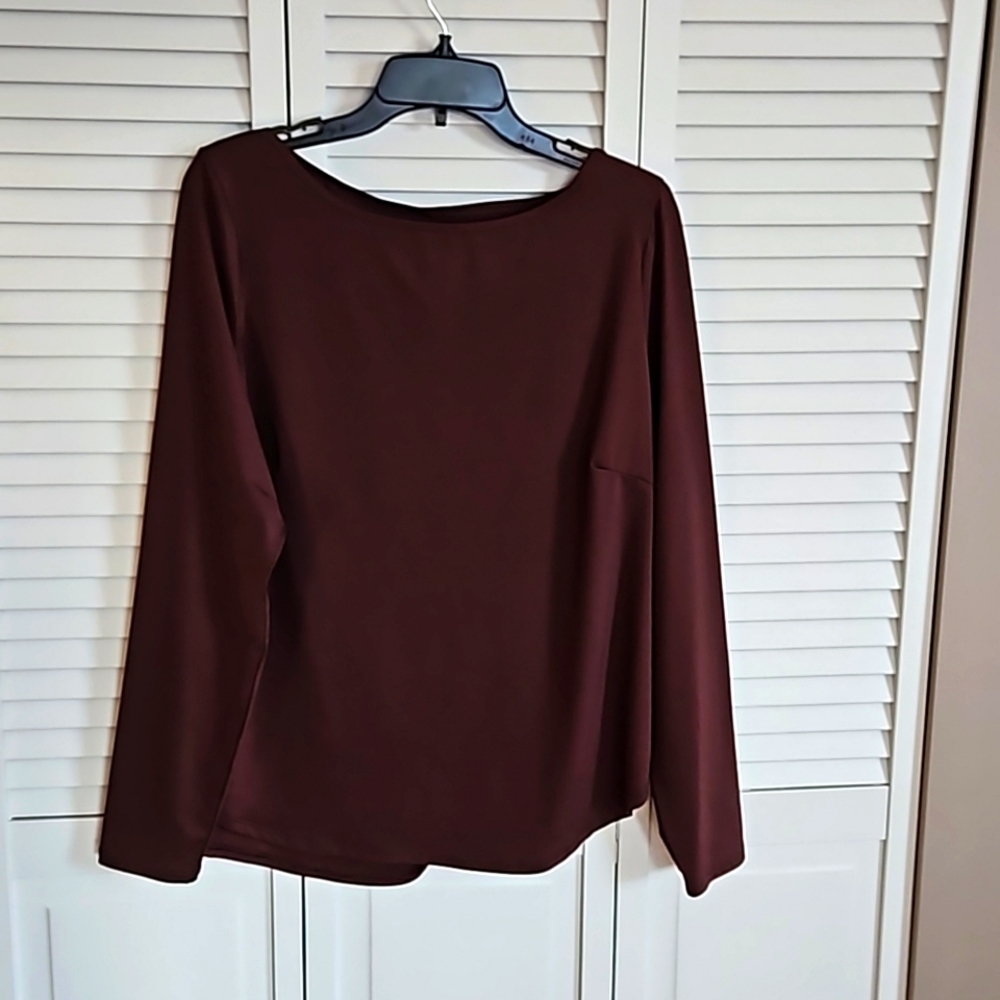 JOY LAB LONG SLEEVE MAROON JERSEY sz XL